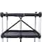 Wrightmaster 3 Layers Folding Collapsible Service Cart Pack-N-Roll Folding, Black, 50Lb Load Capacity per Shelf ZR-W46578737 - alternate 6