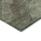 Homeroots 10' X 14' Green And Taupe Abstract Washable Indoor Outdoor Area Rug 618171 - alternate 6