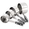 Oster Blakeley 4 Piece Stainless Steel Measuring Cup Set in Dark Gray with Wood Handles 141103.04 - alternate 1