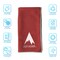 Alphacool Mesh Instant Cooling Towel (2-Pack) - Red - One Size 675595812200 - alternate 7