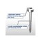 Kreg Pocket-Hole Screw #6 Thread, 1" L, Fine Thread, Pan Head, Square Drive, Steel, Zinc, 100PK SPS-F1-100 - alternate 16