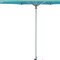 Homeroots 10ft Aqua Polyester Round Market Patio Umbrella 491976 - alternate 4