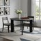 Homeroots 51" Black Solid Wood Round Top Dining Table 712181 - alternate 5