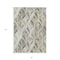 Homeroots 8' X 10' Taupe Ivory And Brown Geometric Washable Indoor Outdoor Area Rug 589251 - alternate 8