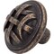Designperfect 1-1/4 Diameter Round Cabinet Knob, Weathered Brass DPA-L68KWB - alternate 5