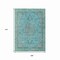 Homeroots 9' X 12' Aqua And Teal Blue Medallion Washable Indoor Outdoor Area Rug 616260 - alternate 9