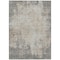 Homeroots 8' X 10' Taupe And Ivory Abstract Washable Indoor Outdoor Area Rug 612373 - alternate 8
