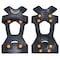 Ergodyne TrctonDevice, Blk, Stud, Men's16to181/2, PR 6300TC - alternate 5