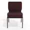 Flash Furniture Plum Fabric Church Chair, PK4 4-FD-CH0221-4-GV-005-GG - alternate 10
