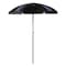 Picnic Time Family Of Brands NCAA Northwestern Wildcats Outdoor Canopy Sunshade Beach Umbrella 5.5' - Small Patio Umbrella 822-00-179-434-0 - alternate 1