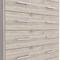 Homeroots 33" Light Gray Four Drawer Standard Chest With Open Shelf 544026 - alternate 13