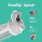 Owala FreeSip Water Bottle 32 oz Shy Marshmallow BPA Free with Spout Lid C03777 - alternate 4