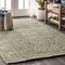 Jonathan Y Pata Hand Woven Chunky Jute Gray 8 ft. x 10 ft. Area Rug NRF102C-8 - alternate 1