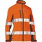 Bisley ANSI Type R Class 2 Women's Contoured Softshell Jacket 333W6059T-ORNV/2XL - alternate 1