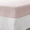 Homeroots Champagne Pink Linen Queen Fitted sheet 520763 - alternate 4