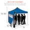 Ergodyne Blue Heavy-Duty Tent Kit Mesh Windows 6056 - alternate 8