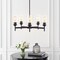 Jonathan Y Orpheus 24" 5-Light Farmhouse Industrial Iron Cylinder LED Chandelier, Oil Rubbed Bronze/Clear JYL9546A - alternate 9