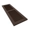 Ekena Millwork True Fit PVC Two Equal Louver Shutters, Raisin Brown, 12W x 46H, PR TFP101LVF12X046TB - alternate 7