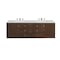 James Martin Vanities Amberly 72'' D Vanity, Mid-Century Walnut w/ Ethereal Noctis Top w/FreePower Wireless Charger 670-V72-WLT-FENC - alternate 6