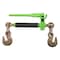 Mytee Products 3/8 in-1/2 in Folding Handle Ratchet Load Binder w/ Grab Hook 12,000 lbs WLL CBRS-FH38 - alternate 7