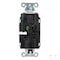 Hubbell Wiring Device-Kellems Straight Blade Receptacle, 5-15R, 15 A, 125V AC, 2 Pole, 3 Wire, Surface Mount, Grounded HBL2172STWTR - alternate 3