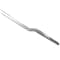 A2Z Scilab Offset Narrow-Tip Micro Serrated Forceps, 10 inch Stainless Steel Tweezers A2Z-ZR1115 - alternate 1