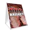 Signmission Bbq Brisket, 36 Inch x 24 Inch A-frame Yard Sign, Plastic Sign SBC-2436-Bbq Brisket - alternate 1