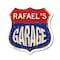 Signmission Rafael's Garage, 6 Inch X 6 Inch, Plastic Sign SHI-P-6-383-RAFAEL - alternate 1