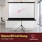 Pyle Universal Projector Screen w/ Stand PRJTP120 - alternate 5