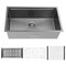 Wrightmaster 32 in. Undermount Single Bowl 18-Gauge Stainless Steel Workstation Sink with Integrated Accessories ZOR-US3219TX-SS - alternate 1