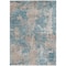 Homeroots 8' X 10' Teal and Taupe Abstract Washable Non Skid Indoor Outdoor Area Rug 564293 - alternate 7