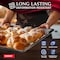 Bakken- Swiss BAKKEN Kitchen Nonstick Cookie Sheet, 13.58in. x 9.65in., PFOA-Free, Oven Safe, 450 DegF, Gray Marble BKDD1P021 - alternate 5