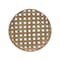 Homeroots 22in Brown Round Bamboo Vanity Tray 516323 - alternate 3