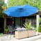 Villacera 10-Foot Offset Outdoor Patio Umbrella, Blue 83-OUT5411 - alternate 8
