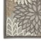 Homeroots 5' Gray and Ivory Indoor Outdoor Area Rug 521651 - alternate 4