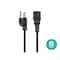 Monoprice Power Cord - NEMA 5-15P to IEC 60320 C13_ 18AWG_ 10A/1250W_ 125V_ 3-Pr 39779 - alternate 4