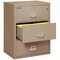 Fireking 3 Drawer, 1 Hr Fire & Impact Rated, 31" Wide Lateral Taupe 3-3122-CTA - alternate 3
