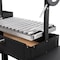 Koolmore 54 in. Argentine Charcoal Grill with Interchangeable V-Grates, Outdoor BBQ, Black KM-OG-AV-54 - alternate 8