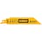Dewalt Reciprocating Saw Blade, L:6, TPI:14, PK5, Straight DWAR6114 - alternate 6