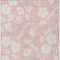 Homeroots 10' X 14' Pink Ivory And Gray Floral Washable Indoor Outdoor Area Rug 599909 - alternate 8