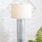 Jonathan Y Isabella 30" Glass LED Table Lamp, Silver JYL1013A - alternate 6