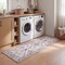 Jonathan Y Arabella Vintage Floral Border Non-Slip Machine-Washable Cream/Terra 2 ft. x 8 ft. Runner Rug VOR107E-28 - alternate 4