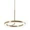 Afx One 18in LED Pendant - Light Antique Brass ONEP18LAJUDLB - alternate 5