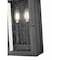 Z-Lite Toulouse Sand Black 2 Light Outdoor Wall Light 5030M-BK - alternate 6