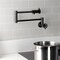Kingston Brass Wall Mount Pot Filler Faucet, Oil Rubbed Bronze KS4105CG - alternate 4