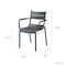 Lagoon Naples Stackable Armchair, 2PK 7220G7-ASLGS - alternate 9