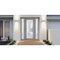 Vdomdoors Front Exterior Prehung FiberGlass Door Frosted Glass / Manux 8102 Grey Ash / 2 Sidelight Exterior W MANUX8102EXD-SS-W14+36+14 x H80-RH - alternate 3
