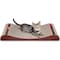 Ipower ScratchMe Cat Scratch square shape board with bell ball toy PTFURNSCRATPADSQRMTOY - alternate 1