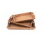 Homeroots Set of Three Brown Wood Serving Tray 274448 - alternate 1
