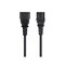 Monoprice SJT Extension Cord, 14 AWG, Indoor, 14/3, 1 Outlets, IEC 60320 C13, Black, IEC 60320 C14, 10 ft 24194 - alternate 6